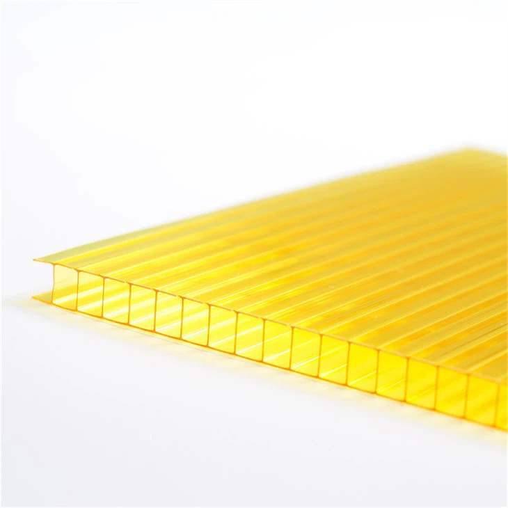 4mm Clear Twin Wall Polycarbonate Sheet