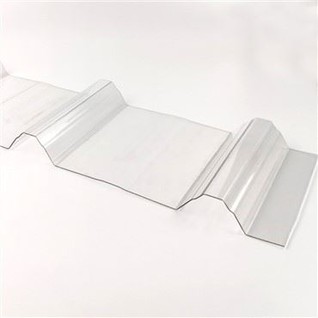 Polükarbonaadist gofreeritud katusekatted selged